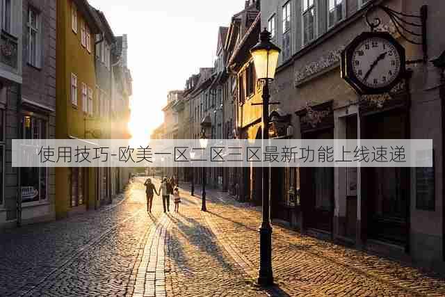 使用技巧-欧美一区二区三区最新功能上线速递