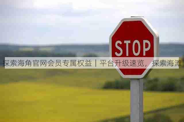 探索海角官网会员专属权益|平台升级速览,探索海滩