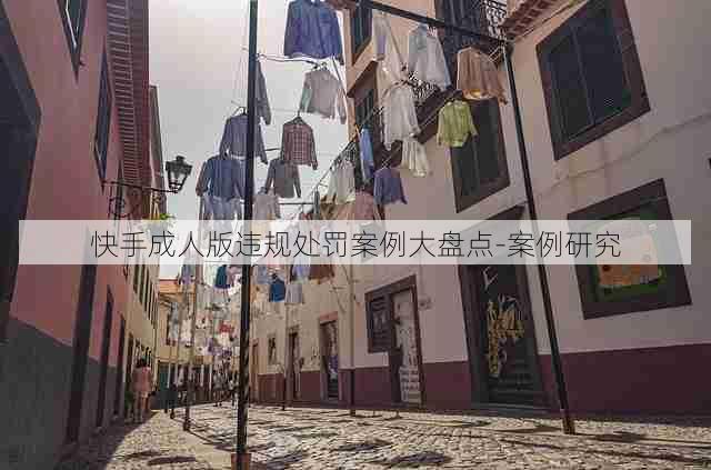 快手成人版违规处罚案例大盘点-案例研究