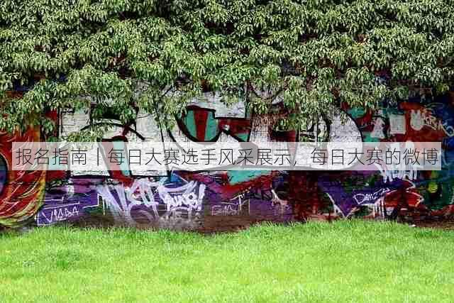 报名指南|每日大赛选手风采展示,每日大赛的微博